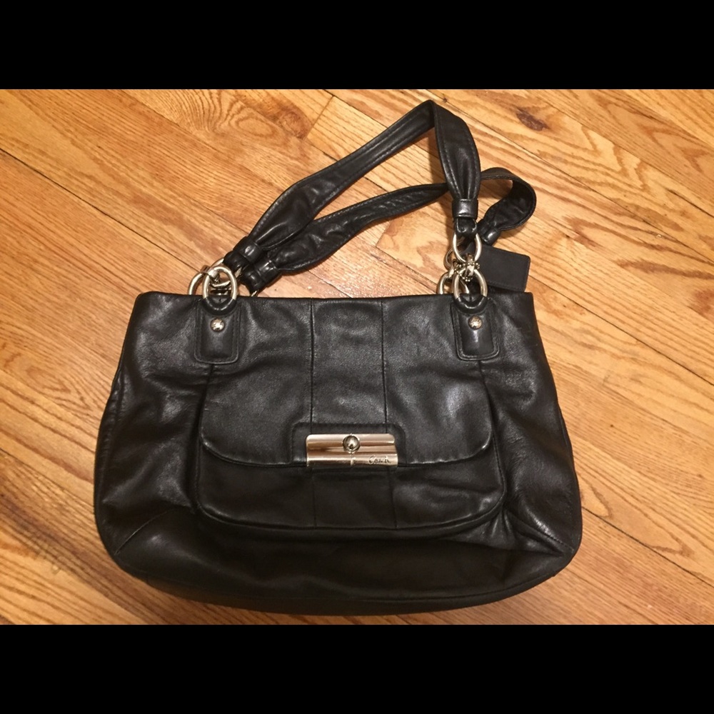 Coach Leather Hand Bag